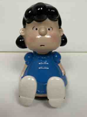 VTG Schmid Music Box Revolving Lucy Peanuts Everybody Loves Somebody 1966
