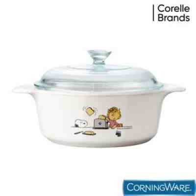 Limited Edition Corningware Peanuts Snoopy Covered Casserole - Snoopy Cookware