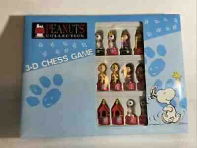 Vintage Peanuts : 3D Chess Game / NOS Never Used - BG