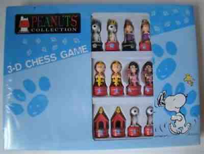 3D Peanuts Collection Chess Game Original #962506 sealed