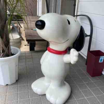 Peanuts Snoopy Life Size 1/1 Figure 75cm BANDAI 1995 Vintage Rare from Japan