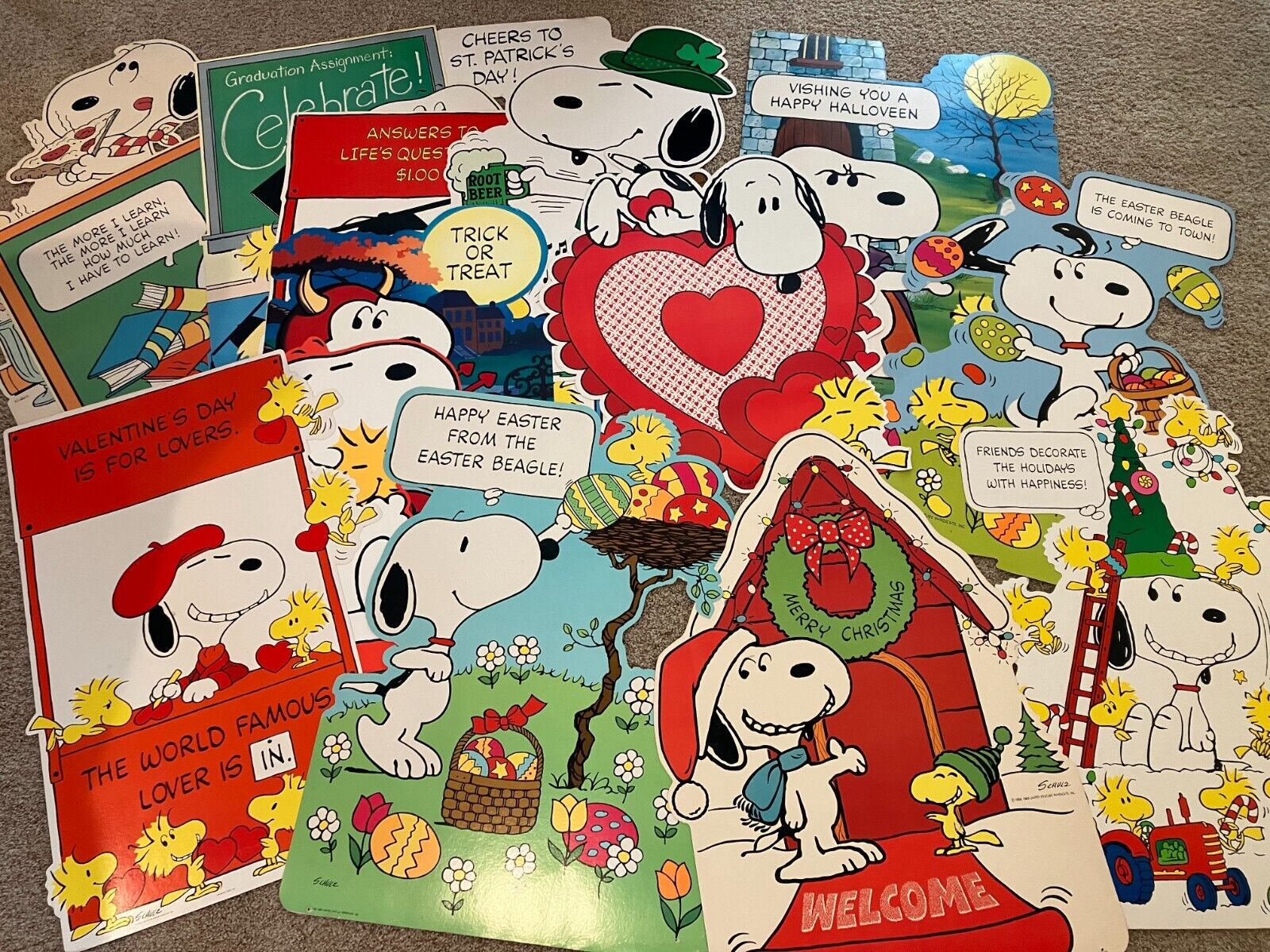 Peanuts Memorabilia Collectibles : Peanuts Hallmark Wall Value Guide ...
