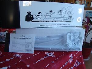 Peanuts Gallery Hallmark Limited Edition 2020 "A Good Friend for Charlie Brown"