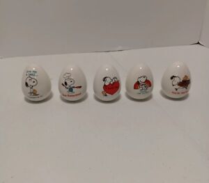 Aviva スヌーピー　70年代 Ceramic Egg Ornament Peanuts Memorabilia Collectibles : Peanuts AVIVA CERAMIC EGGS