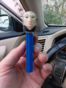 Vintage Soft Head Vampire Eerie Specters Pez Dispenser Blue Body No Feet Rare