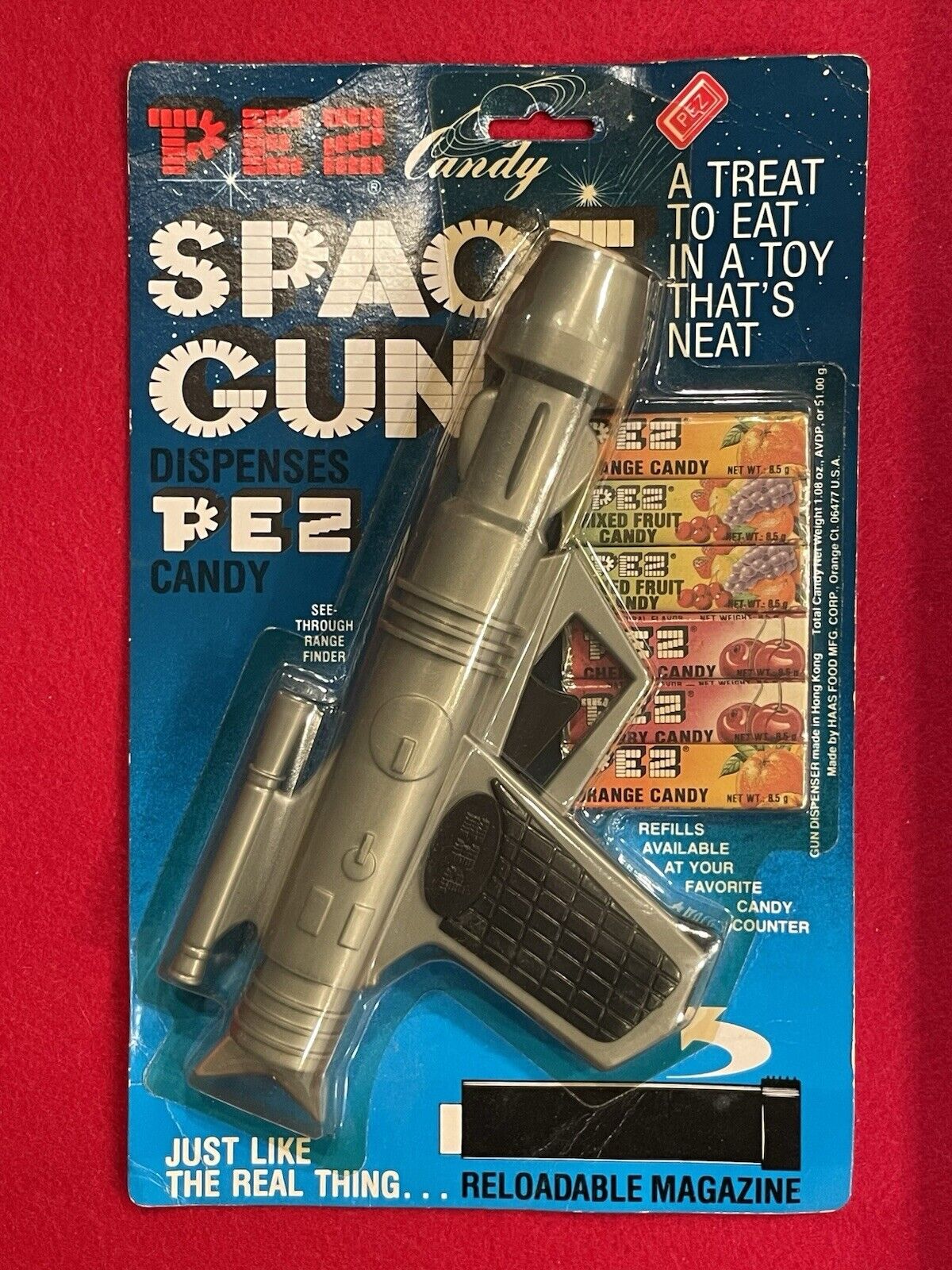 Rare And Collectible Pez Dispensers : Silver Space Gun Value