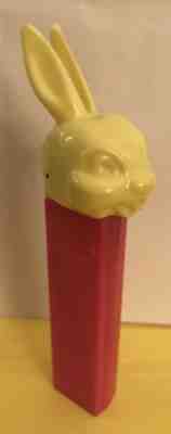 Vintage PEZ No Feet Bunny Rabbit Candy Dispenser Made In Austria Pat#2620061 FAB