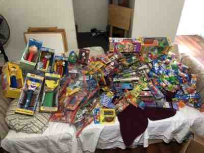 Pez Dispensers Lot Huge Over 300+ 1980s 1990s 2000s Rare