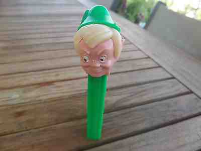 PEZ Most RARE PETER PAN BLONDE HAIR No Feet MINT 