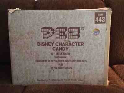 PEZ VINTAGE RARE COLLECTABLE DISNEY MASTER CASE (12/ 36CT DISPLAYS)