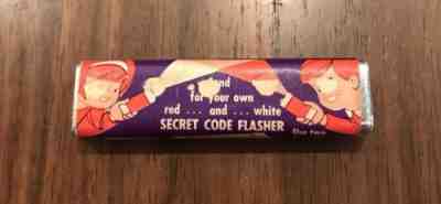 Vintage Pez Candy Pack - Secret Code Flasher