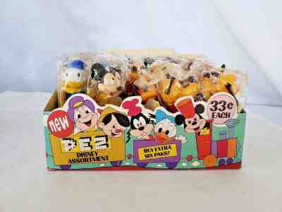 Rare Vintage Disney assortment Pez no feet sealed 20+ pieces SEALED