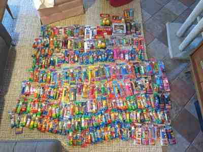 LARGE Collection of PEZ! Un-Opened ~226 of them!! Circa 1990s-2000s... BULK/LOT