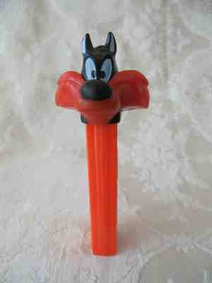 Vtg RED SYLVESTER THE CAT PEZ Candy Dispenser~ No Feet ~ U.S. Patent ~ Hungary