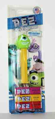 PEZ ~ Mike ~ Monsters Inc University ~ Disney ~ Pixar ~ New! ~ Unopened!