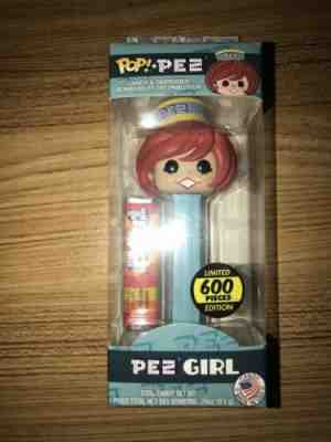 2019 Funko Pop + Pez Girl Red Haired Candy Dispenser - LE 600 In Hand