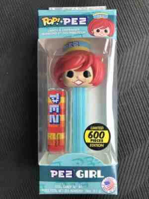 2019 Funko Pop + Pez Girl Red Haired Candy Dispenser - LE 600 In Hand