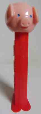 VINTAGE THIN FEET PEZ  MMM PIG  -  3.9 AUSTRIA 8