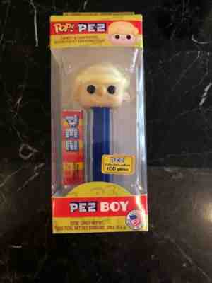 Pop+Pez Blonde Hair Pez Boy Candy&Dispenser Limited Edition 100 Pieces