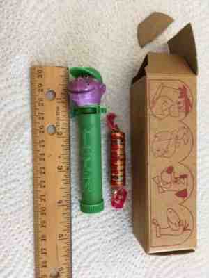 Vintage Grape Ape Totem Candy Dispenser. Box Lip Is Torn.