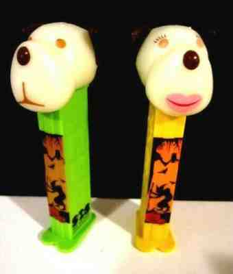 Halloween 2017 BARKY BROWN Box PEZ Set Glow in the Dark $3.99 ship to U.S