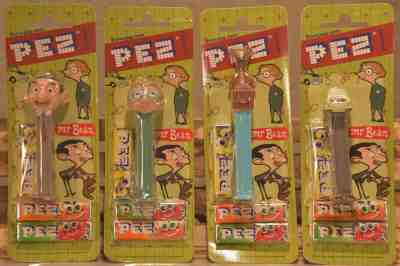 PEZ Choose Character and Condition from Pull Down Menu Mr Bean Series
