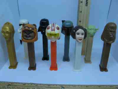 star wars pez dispensers 1999