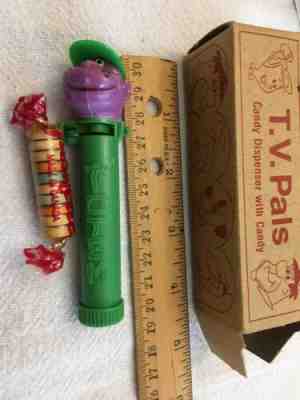 Vintage Grape Ape Totem Candy Dispenser. Box Lip Missing On One Side.