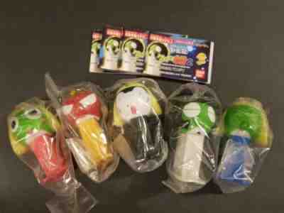 4 DIFFERENT SETS! 2004 KERORO GUNSOU 2 MINI PEZ SET OF 5 FROM JAPAN*