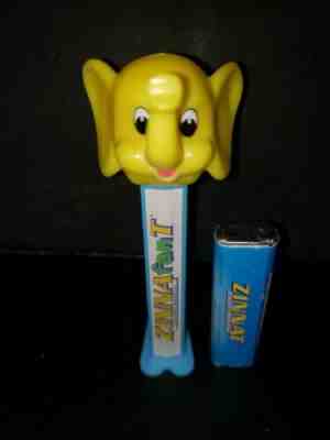  Euro Release Only- PEZ- Zinnafant Elephant Advertising Dispenser - w/ Candy