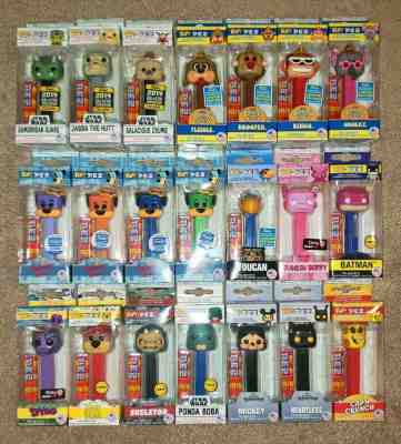 Funko POP PEZ - Lot of 21 - Chases and Limited Edition