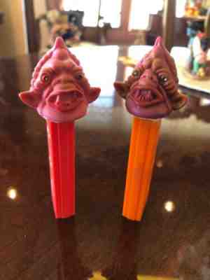 Pez MONSTER Vampire SOFT Head 1970's USA Stem Hong Kong Head ~LOT~