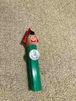 vintage PEZ no feet SPAREFROH with Coin DEINE SPARKASSE RARE