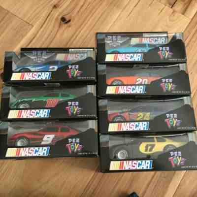 NASCAR PEZ Cars Complete Set. New In Box FREE shipping