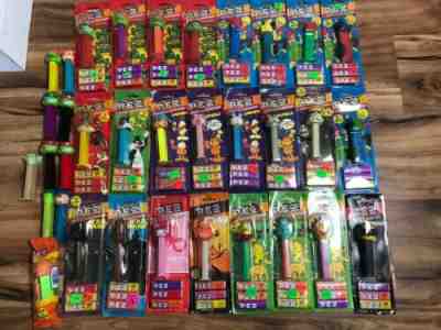 Huge Vintage Pez Dispenser Mixed Lot Bratz, Ninja Turtles