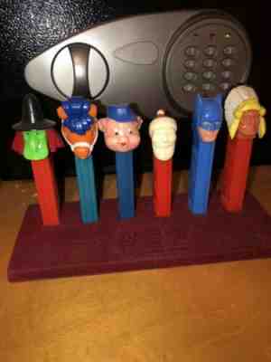 HUGE vintage Pez No Feet Collection. RARE (Pez Regular, Soft Head, Pez Shooters)