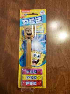 2020 PEZ SpongeBob Squarepants RARE Gold Dispenser 1/1000 Limited Edition NEW!!