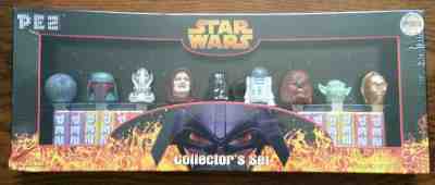 Star Wars Limited Edition PEZ Collector's Set with 9 Star Wars PEZ Dispensers