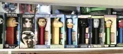 Giant Pez Large And Small Collection.
