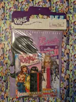 PEZ Bratz- Australia package w/color book- old & rare! 