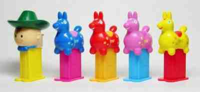 RODY MINI PEZ SET OF 5 FROM JAPAN - 12TH OF 49 - 12/2004 - MIB W/INSERTS