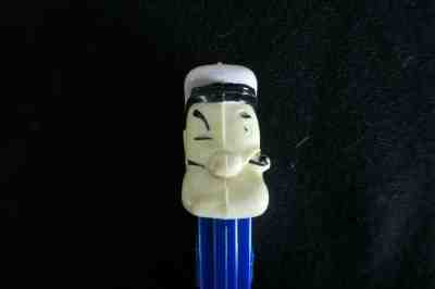 Vintage 1950s or 60's Popeye PEZ dispenser No Feet