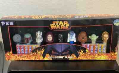 pez star wars collectors set 2005