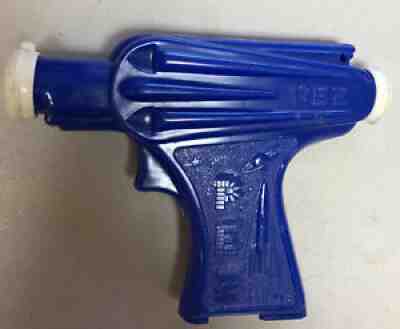 Vintage Pez Medium Blue Space Gun (Inside Parts Missing)