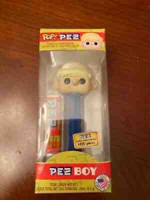 Blonde Pez Boy 100 pieces in the world visitor center only