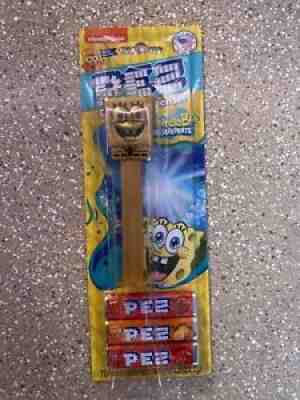 Limited Edition Gold Spongebob SquarePants Pez Dispenser 1 of 1000 Very Rare