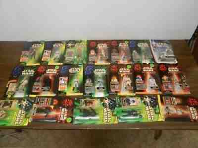 Lot G Star Wars Hasbro Kenner Power Of Force Episode 1 New Sealed 1990's 2000's