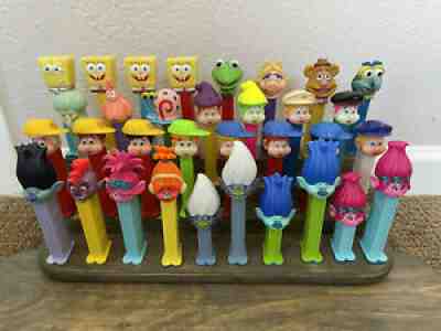 Pez Dispenser Lot of 33
