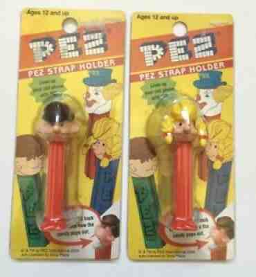 PEZ MINI Cell Phone Charm Boy&Girl Pair 2004 JAPAN