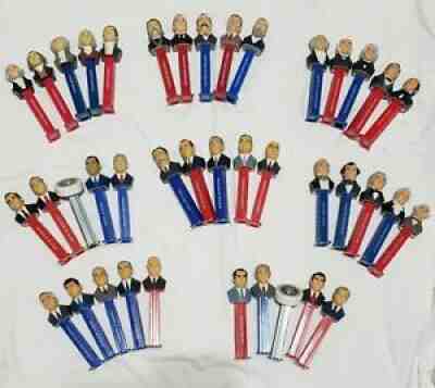 PEZ Presidents United States Volumes 1,2,3,5,6,7,8,9 Obama Clinton Bus